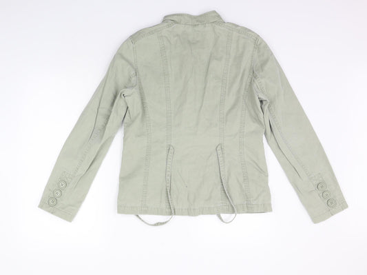 NEXT Womens Green   Jacket Coat Size 12  - washable mark