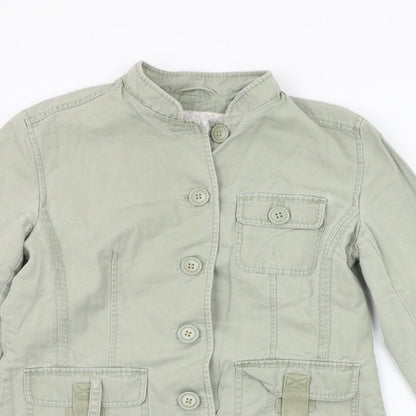 NEXT Womens Green   Jacket Coat Size 12  - washable mark