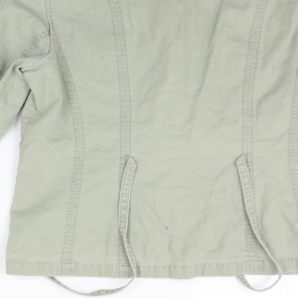 NEXT Womens Green   Jacket Coat Size 12  - washable mark