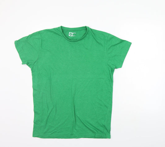 Cedar Wood State Womens Green   Basic T-Shirt Size M