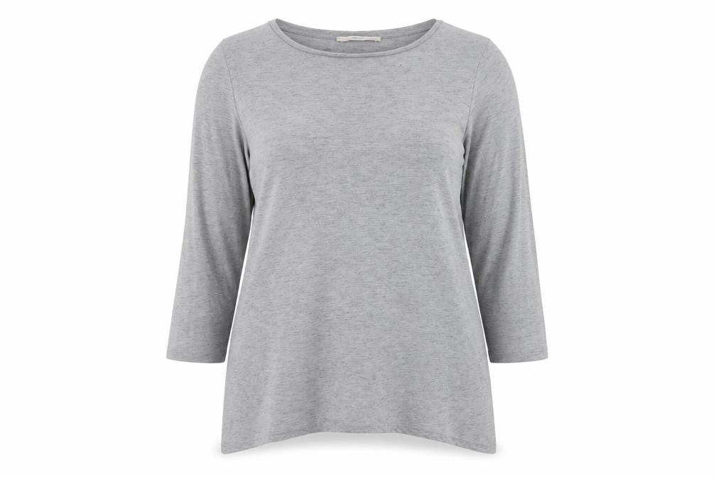 Womens UK Size 14 George Grey Basic Polo