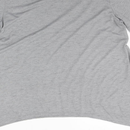 George Womens Grey Houndstooth  Basic Polo Size 14