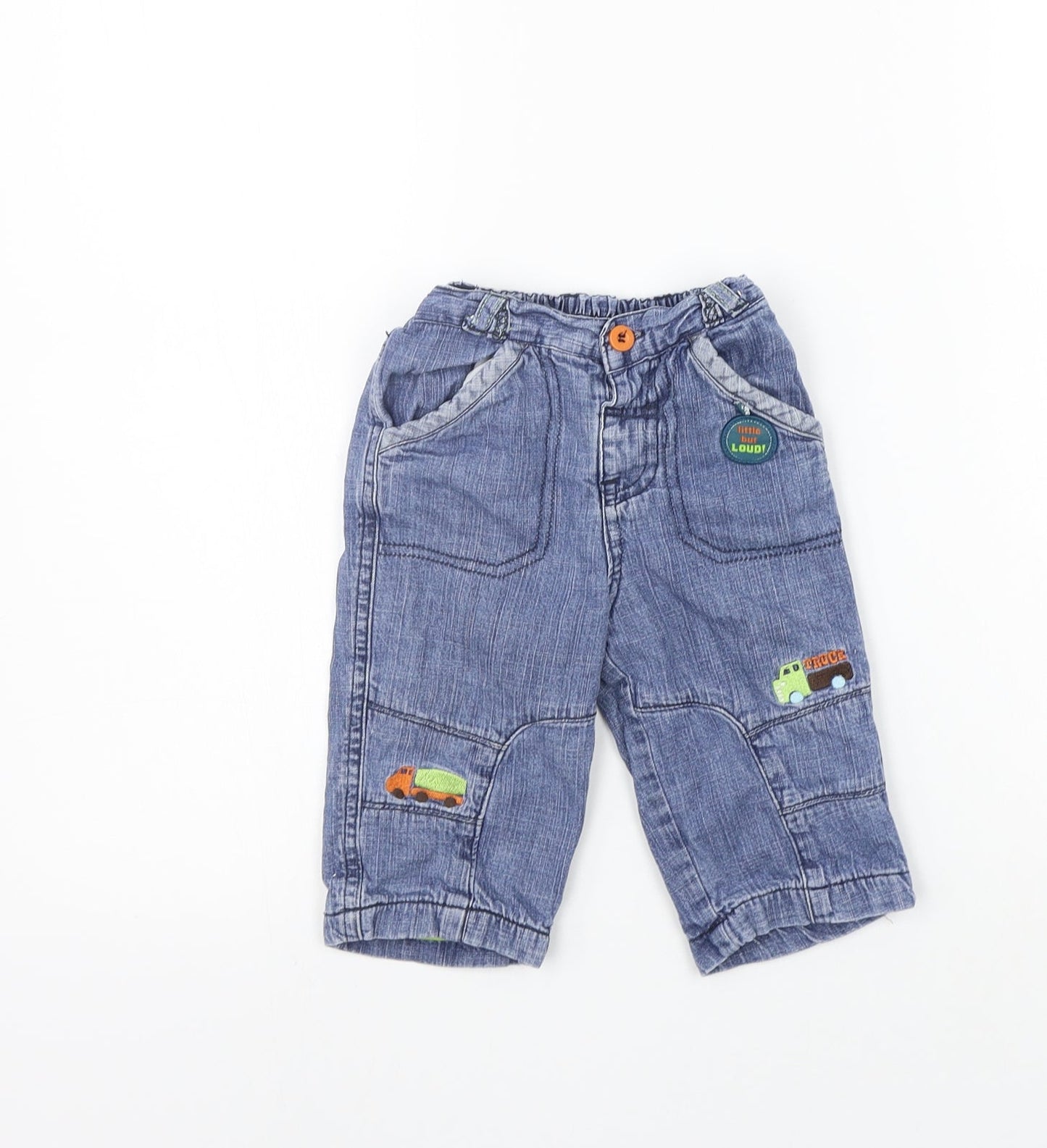 TU Girls Blue   Jogger Jeans Size 6-9 Months