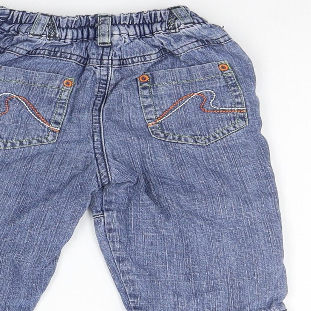 TU Girls Blue   Jogger Jeans Size 6-9 Months