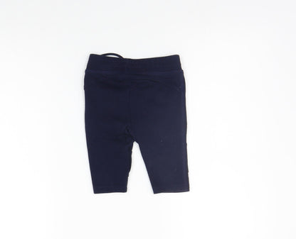 Gap Girls Blue   Jogger Trousers Size 6-9 Months