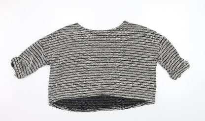 Womens UK Size M Atmosphere Grey Pullover Jumper