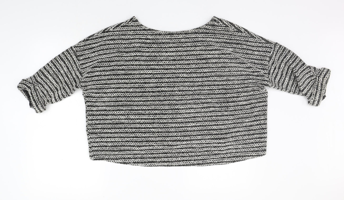 Womens UK Size M Atmosphere Grey Pullover Jumper