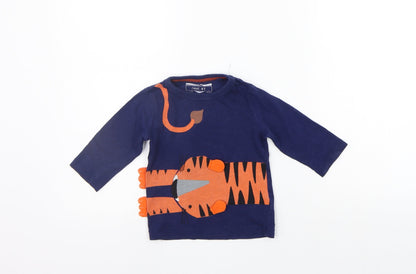 NEXT Boys Blue   Basic T-Shirt Size 6-9 Months