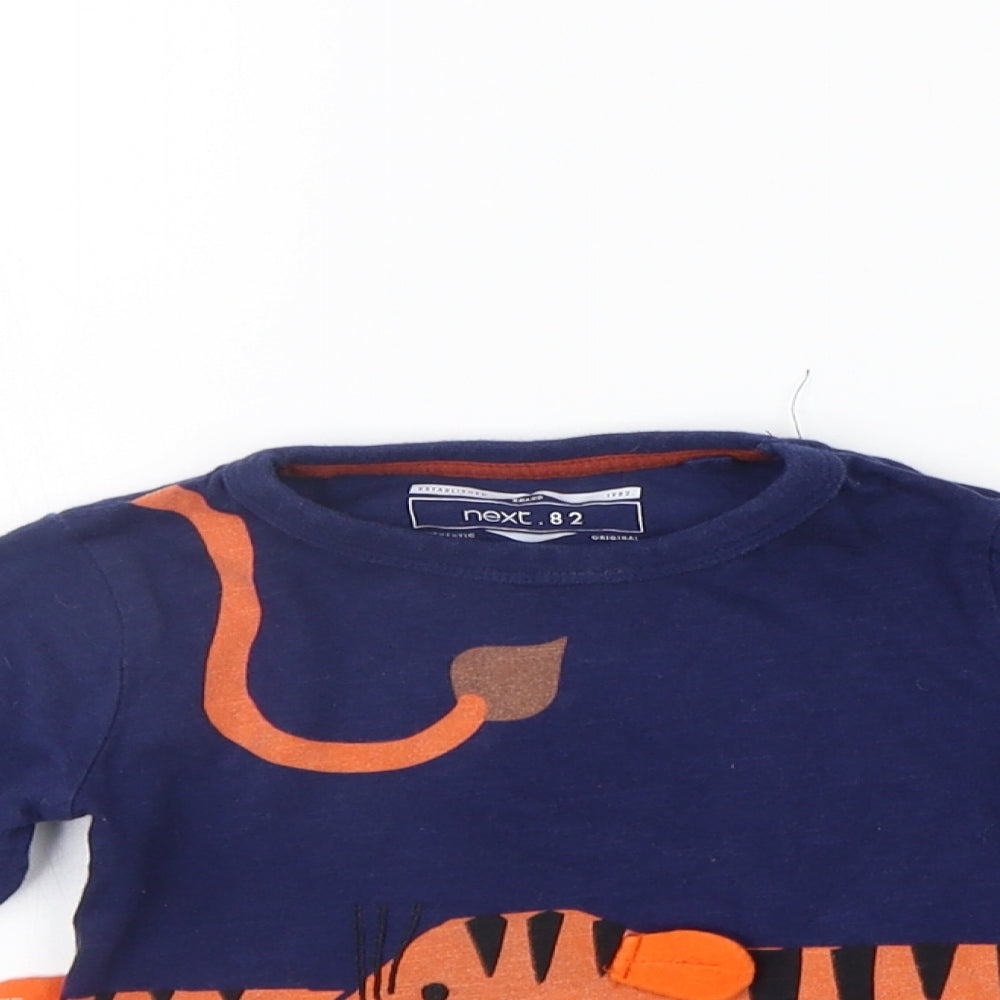 NEXT Boys Blue   Basic T-Shirt Size 6-9 Months