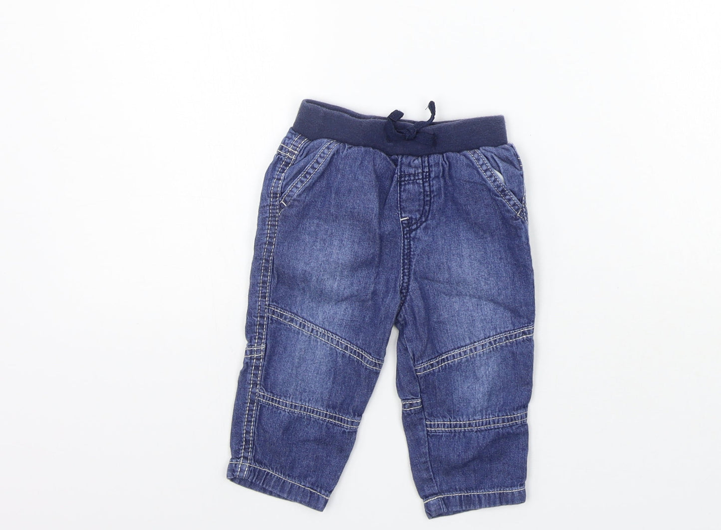 TU Boys Blue   Jogger Jeans Size 6-9 Months