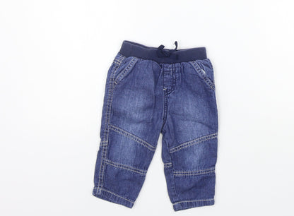 TU Boys Blue   Jogger Jeans Size 6-9 Months