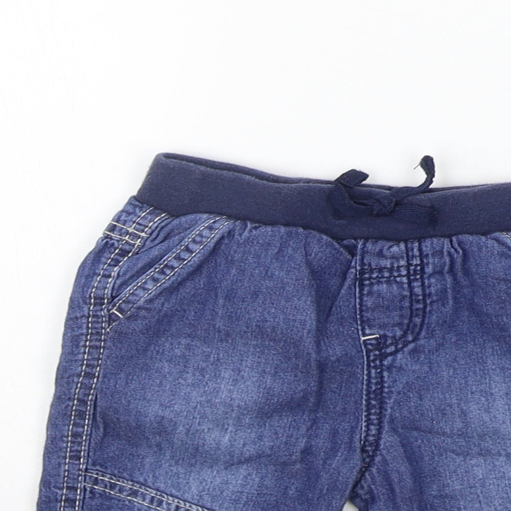TU Boys Blue   Jogger Jeans Size 6-9 Months