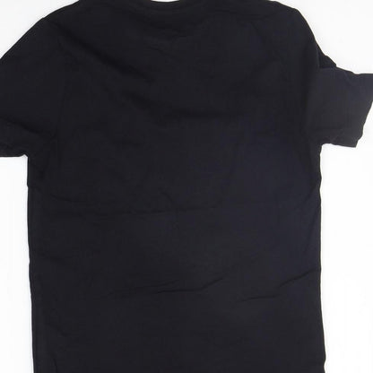 Jeff & Co  Girls Black   Basic T-Shirt Size 8-9 Years  - NYC