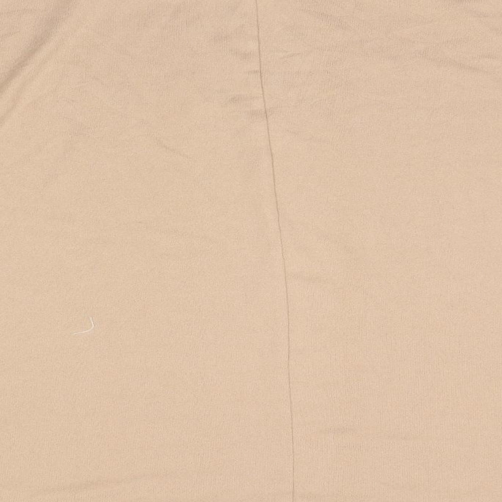 Womens UK Size L New Look Beige Pullover Jumper
