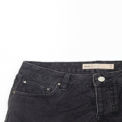 ASOS Womens Grey   A-Line Skirt Size 8