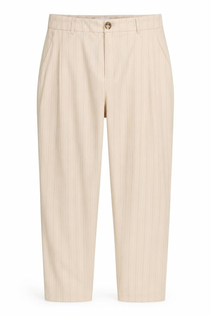 Womens UK Size 12 Missguided Regular Fit  Beige Trousers