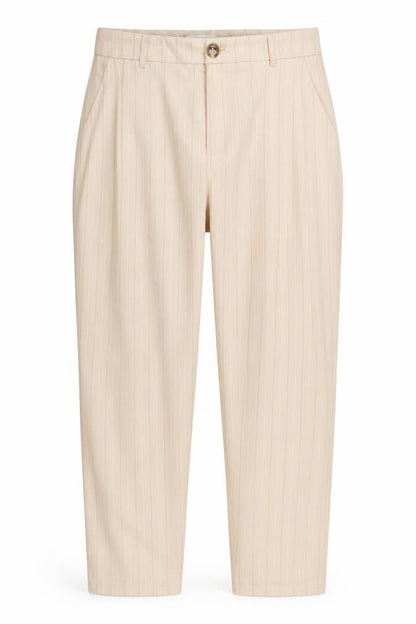 Womens UK Size 12 Missguided Regular Fit  Beige Trousers