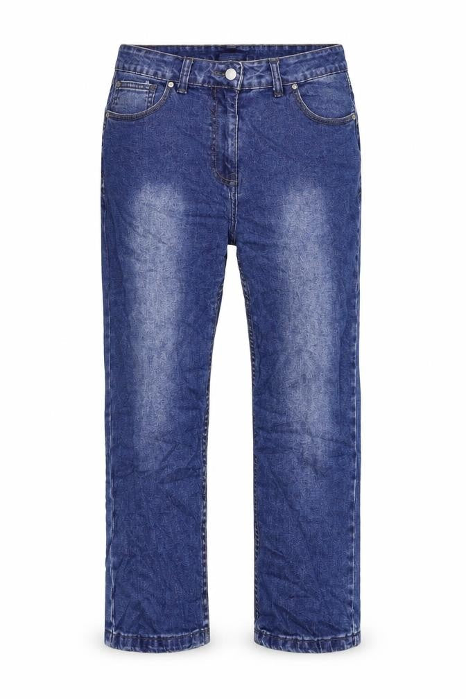 Womens UK Size 12 Cotton Traders Regular Fit Straight Blue Jeans