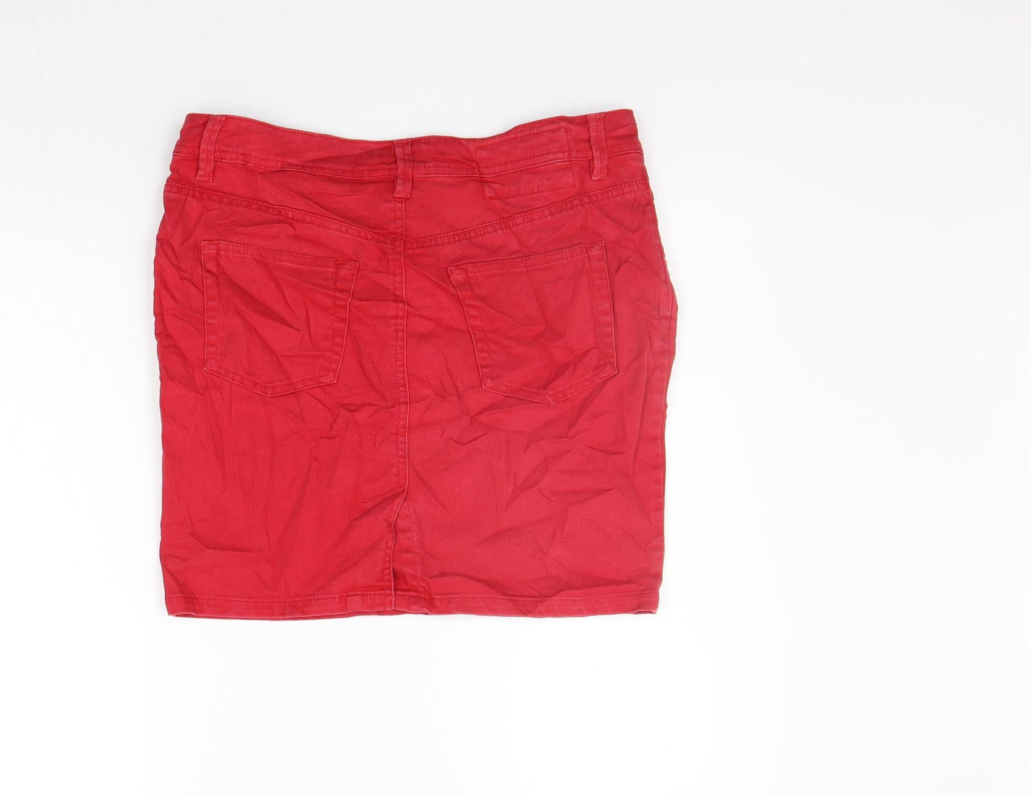 Divided Womens Purple   A-Line Skirt Size 10