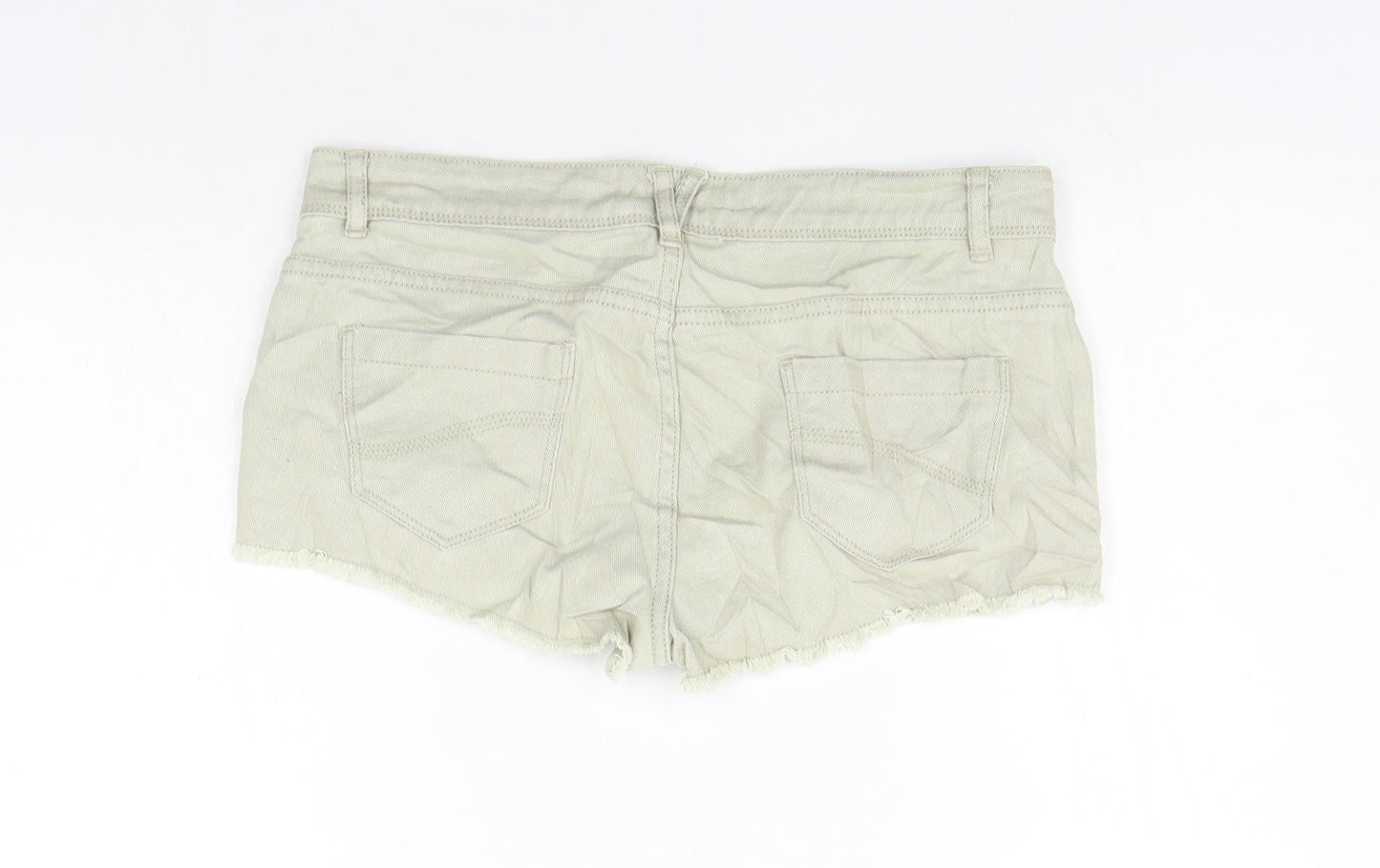 Divided Womens Beige   Cut-Off Shorts Size 6