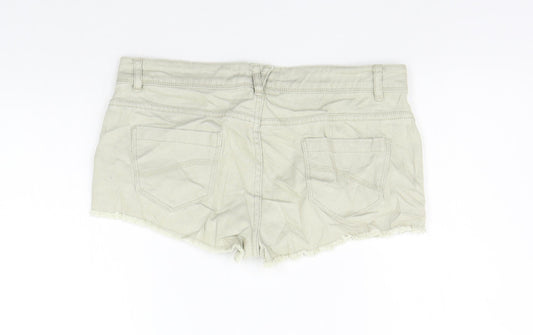 Divided Womens Beige   Cut-Off Shorts Size 6