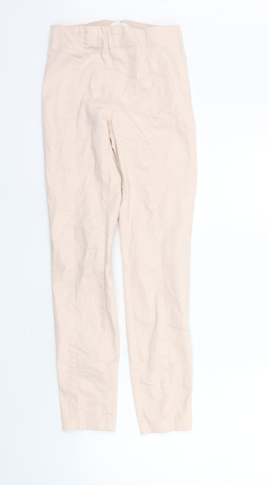 Womens UK Size 8 H&M Regular Fit  Beige Trousers