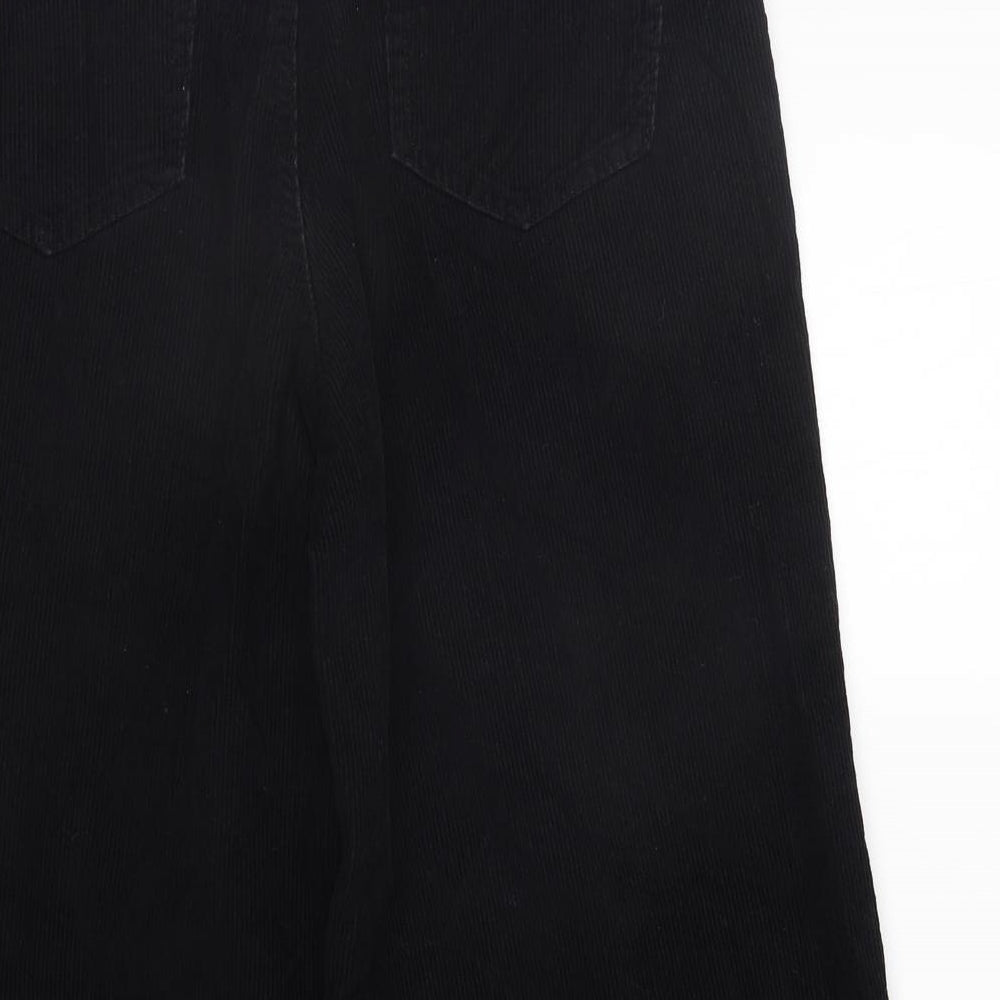 Womens UK Size 12 deniem & co Regular Fit  Black Trousers