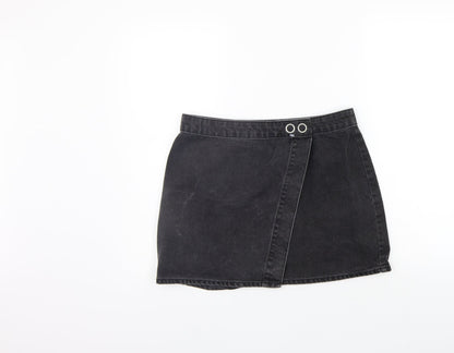 ASOS Womens Grey   A-Line Skirt Size 10