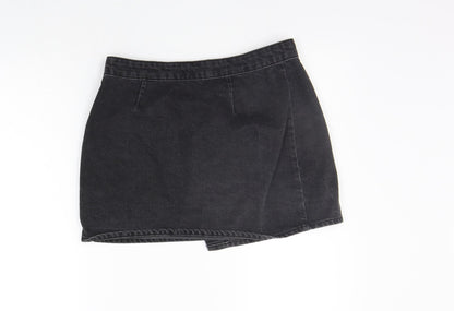 ASOS Womens Grey   A-Line Skirt Size 10