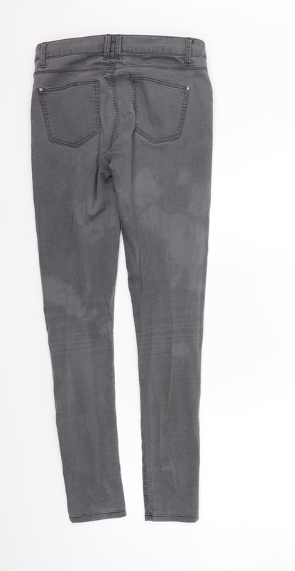 Topshop Womens Grey   Jegging Jeans Size 28 in L32 in