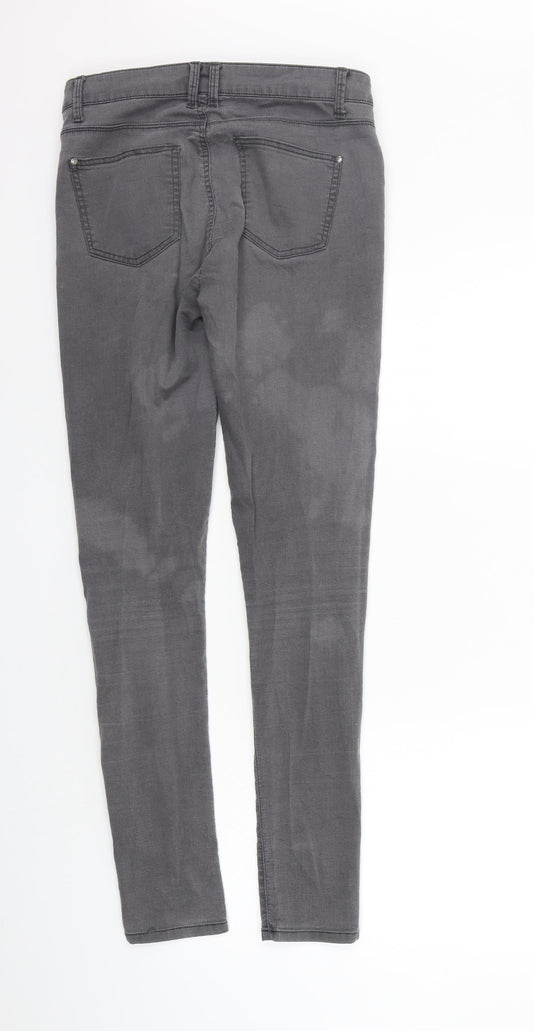 Topshop Womens Grey   Jegging Jeans Size 28 in L32 in