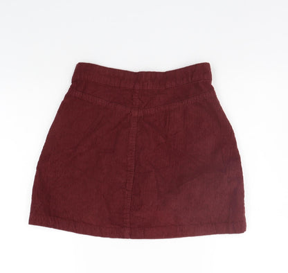 deniem co Womens Pink   A-Line Skirt Size 6