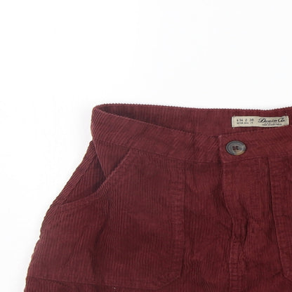 deniem co Womens Pink   A-Line Skirt Size 6