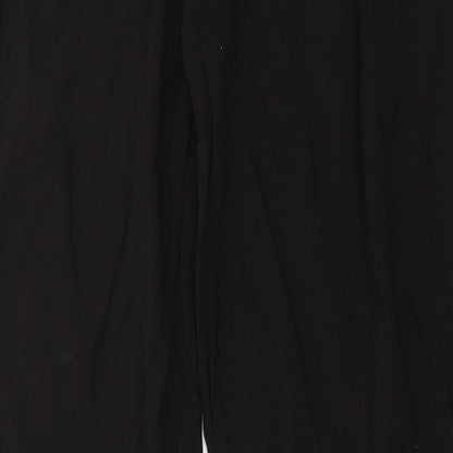 Alimah Womens Black   Jogger Trousers Size S L27 in