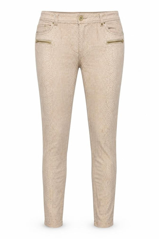 Womens UK Size 10 BHS Regular Fit Skinny Brown Jeans