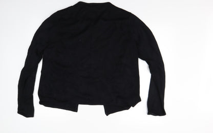 Womens UK Size XL mackays Black Cardigan Jumper