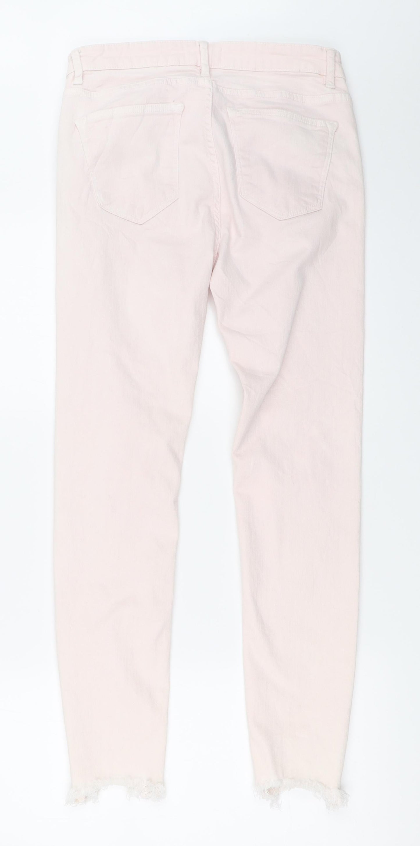 Zara Womens Pink   Skinny Jeans Size 38 L26 in