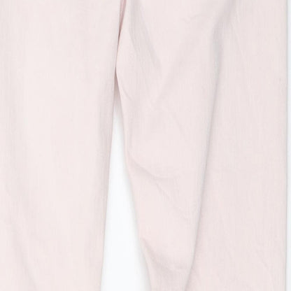 Zara Womens Pink   Skinny Jeans Size 38 L26 in