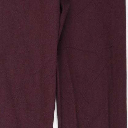 Oasis Womens Purple   Skinny Jeans Size 10 L31 in
