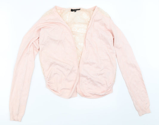 Womens UK Size 10 New Look Pink Cardigan Jumper