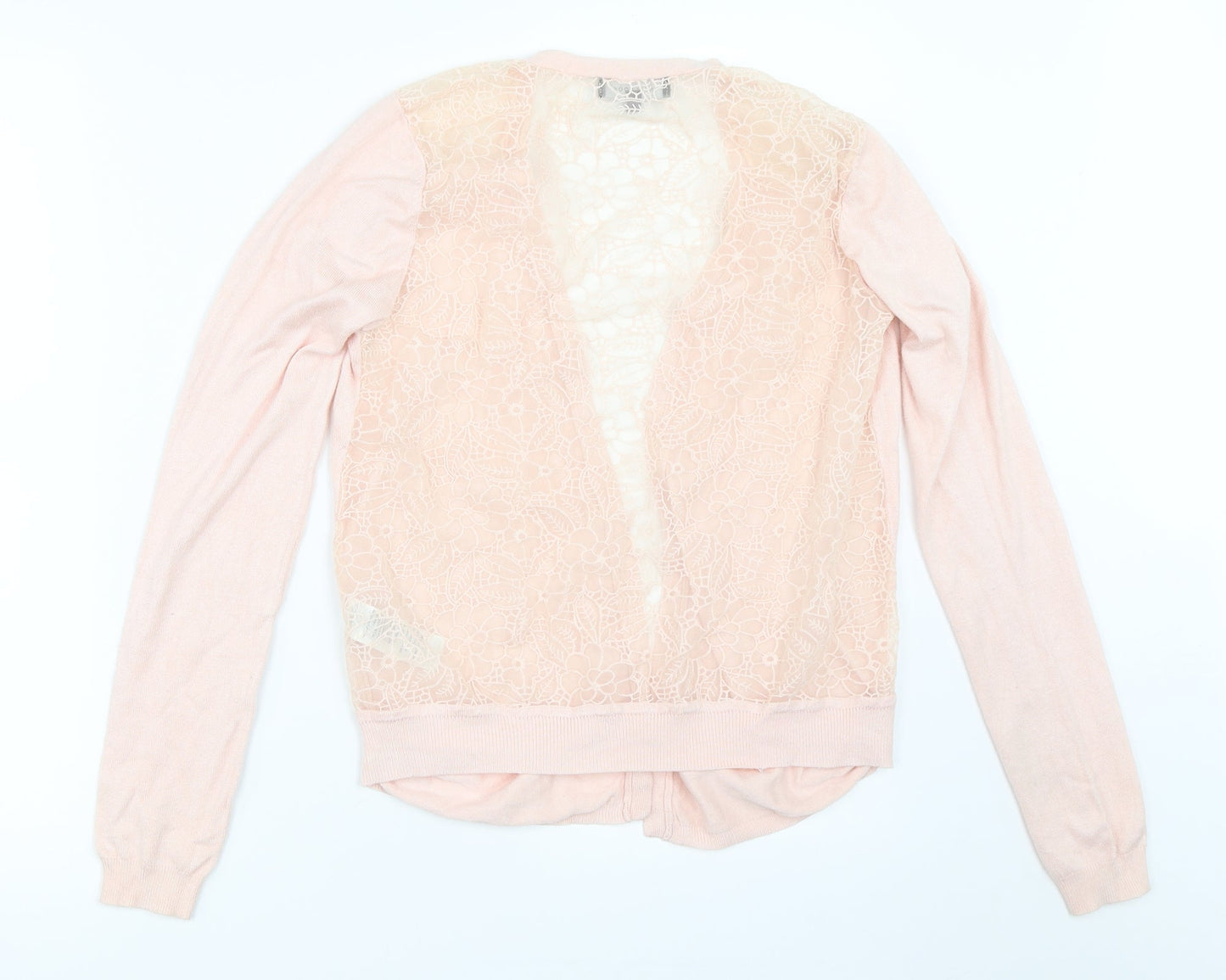 Womens UK Size 10 New Look Pink Cardigan Jumper