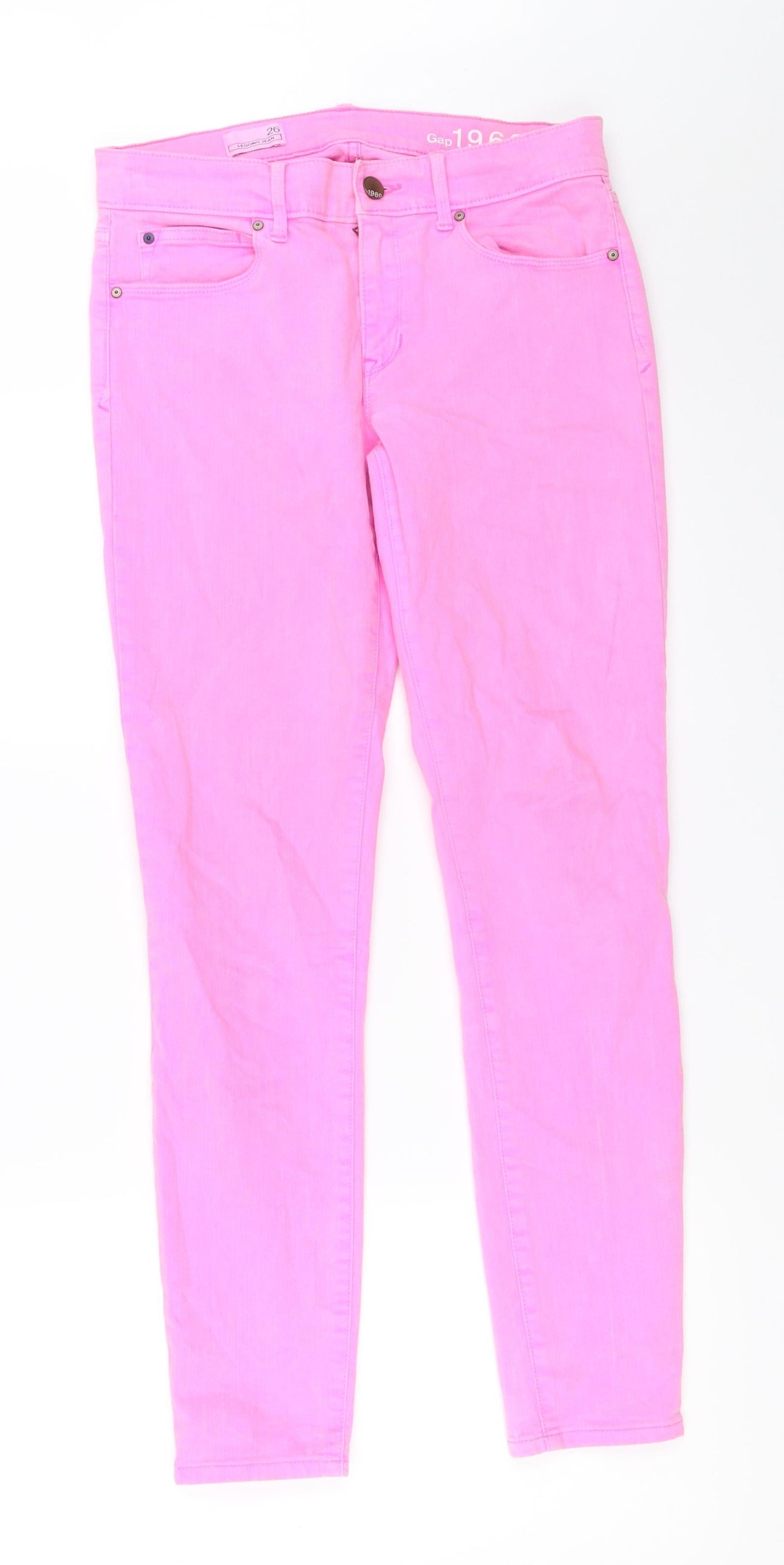 Gap Womens Pink   Skinny Jeans Size 26 in L27.5 in