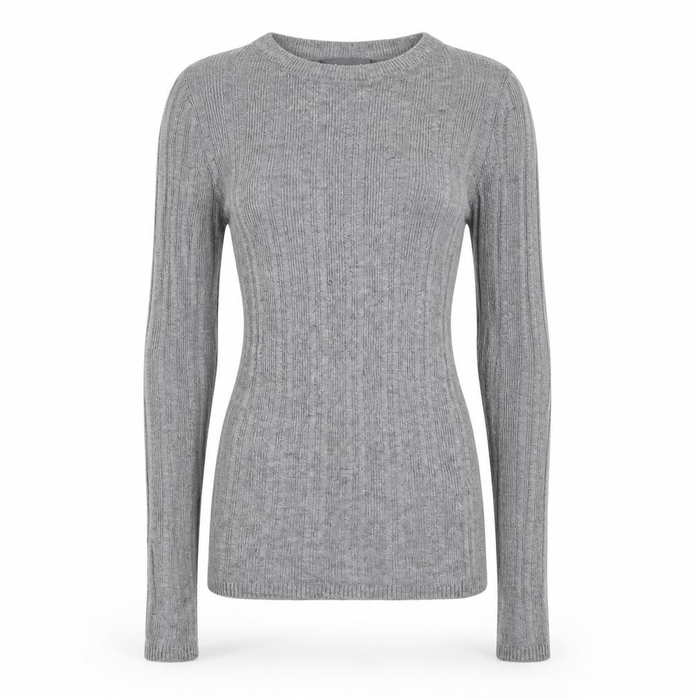 Womens UK Size 4 Atmosphere Grey Pullover Jumper