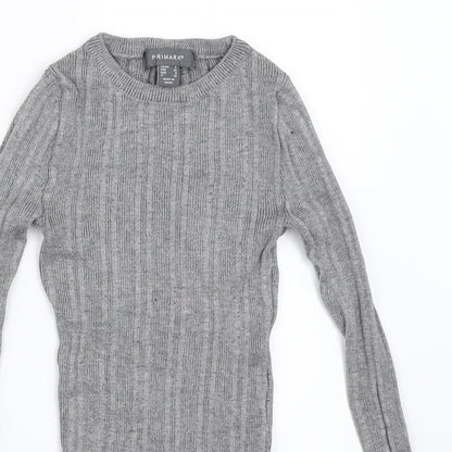 Womens UK Size 4 Atmosphere Grey Pullover Jumper