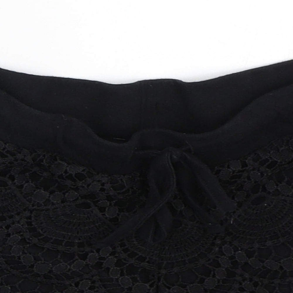 Primark Womens Black   Hot Pants Shorts Size 6