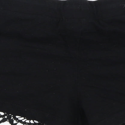 Primark Womens Black   Hot Pants Shorts Size 6