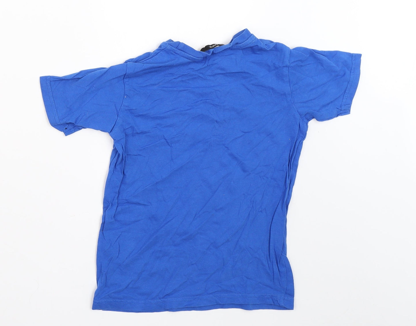George Boys Blue   Basic T-Shirt Size 5-6 Years