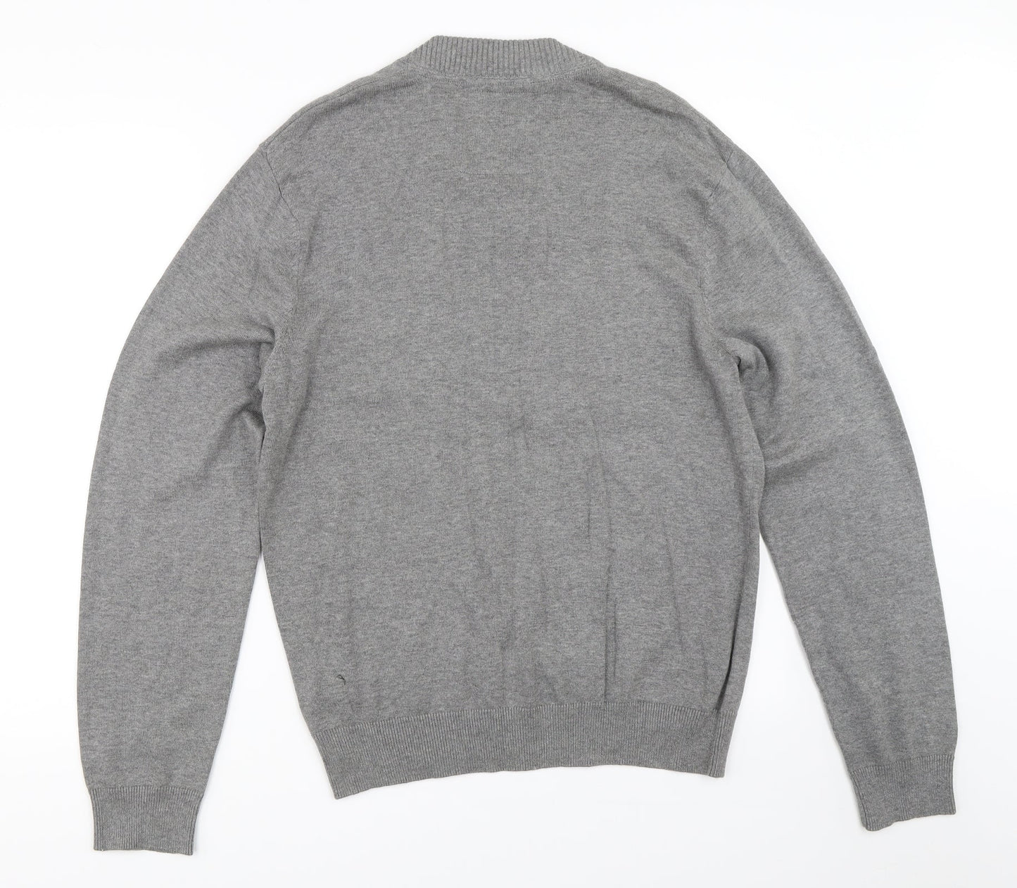 Petroleum Mens Grey   Pullover Jumper Size M