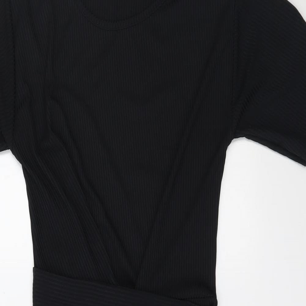 Missguided Womens Black   Fit & Flare  Size 8