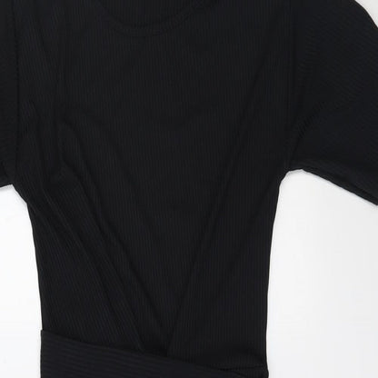 Missguided Womens Black   Fit & Flare  Size 8